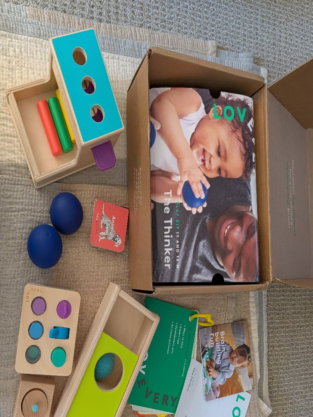 Lovevery The Thinker Play Kit, 11-12+ months